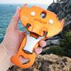 INLIMA Pulley Rock Climbing Zip Line Speed Double Pulley for Arborist Lifting Tensioning Outdoor Trips Attachment view 2