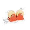 INLIMA Pulley Professional Outdoor Climbing Wall Pulley Rope Puller Anti-Rope Wear Field Fall Downhill Rescue Safety Protective Equipment view 2