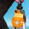 INLIMA Pulley Outdoor Climbing Pulley Climbing Fixed Mountaineering Rope Rock Climbing Pulley Safety Outdoor Tools Ascending Devices (Color : Double Sheave) view 2