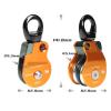 INLIMA Pulley Outdoor Climbing Pulley Climbing Fixed Mountaineering Rope Rock Climbing Pulley Safety Outdoor Tools Ascending Devices (Color : Double Sheave) view 4
