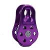 INLIMA Pulley Hiking Climbing Rope Pulley Single Fixed Pulley Mountaineering Rope Climbing Rappelling Survival Equipment Outdoor (Color : Green) view 4