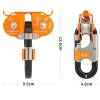 INLIMA Pulley Outdoor Rock Climbing Sport Double Groove Ropeway Pulleyt Rescue Caving Survive Ball Bearing Pulley Heavy Objects Lifting view 2