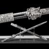 Zhmyyxgs Dragon King Sword Handmade Collectible Handmade Swords Samurai Swords Ancient Swords Cosplay Patterned Steel Personalized Swords view 1