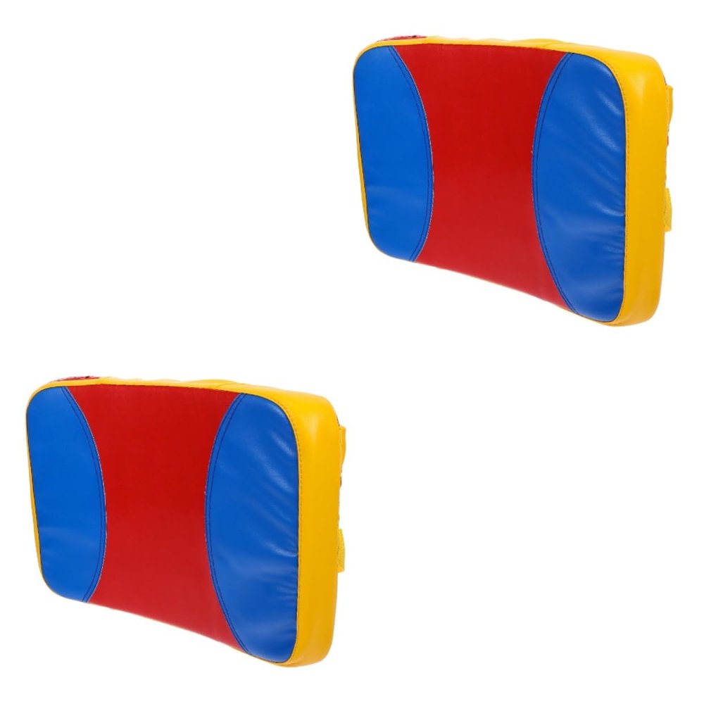 Sosoport 2pcs Martial Arts Kick Pad Kickboxing Training Kicking Shield Taekwondo Equipment Kick Pads