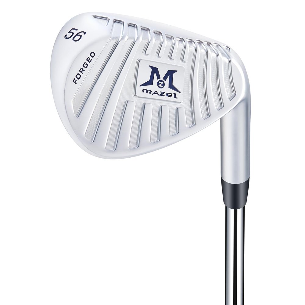 MAZEL Forged Golf Wedges for Men - Individual 48 52 54 56 58 60 Degree Wedge Right Hand Gap Wedge,Sand Wedge,Lob Wedge,Milled Face for More Spin