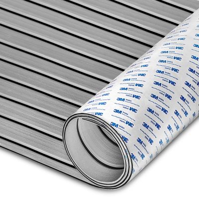 HXBYX EVA Foam Boat Flooring with 3M Self-Adhesive Backing DIY Boats Decking Marine Sheet Faux Teak Material,Non-Slip Cooler Pads for Kayak Yacht SwimPool RV 95"x44"/31"/16"/6.7"/2.4",47.5"x16"