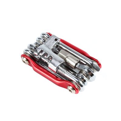 11-In-1 Multifunction Repair Tool Kit, Bike Multi Tool with Chain Tool, Folding Pocket Multi Tool, Compact Bike Maintenance Kit, Portable Professional Repair Set