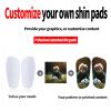 ESTANANA Custom Football shin Pads, Personalized Football Match Pads, Customized Gifts for Players of All Ages (XL) view 3
