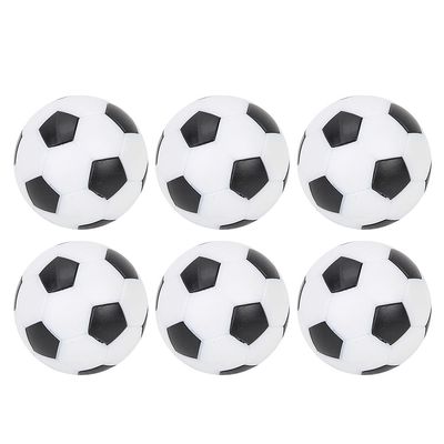 VGEBY Footballs Replacement, Foosball Balls Table Soccer Replacement Mini Foosball Ball Table Footballs Ball Accessory (6PCS)