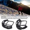 Topyond Outdoor Spring Snow Ice Claw Shoe Cover, Stainless Steel Silicone Anti-Slip Shoe Ice Clips for Mountaineering, Rock Climbing, Fishing view 4