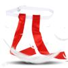 OUKENS Football Waist Flag, American Teenagers Race Sport Game Waist Tear Sonic Boom Belt, Football Replacement Flag,Flag Football Equipment (red) view 2