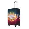 EdNeY Welcome Las Vegas Travel Luggage Cover Elastic Anti-scratch Suitcase Cover Protector Spandex Stretch Luggage Baggage Covers Fits 18-21 Inch Luggage,S view 2