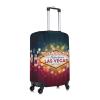 EdNeY Welcome Las Vegas Travel Luggage Cover Elastic Anti-scratch Suitcase Cover Protector Spandex Stretch Luggage Baggage Covers Fits 18-21 Inch Luggage,S view 3