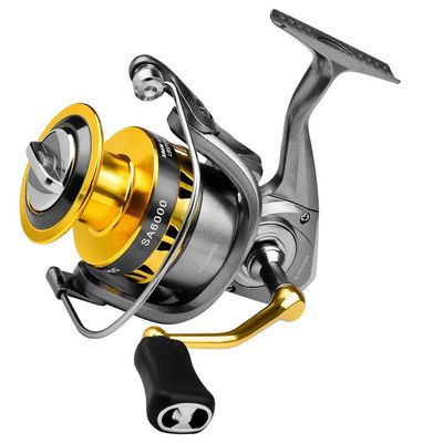 AOHRO SA5000 Long Shot 1BB Metal Spinning Fishing Reel 5.2:1 Saltwater Freshwater Right Left Hand Reel (SA3000)