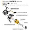 AOHRO SA5000 Long Shot 1BB Metal Spinning Fishing Reel 5.2:1 Saltwater Freshwater Right Left Hand Reel (SA3000) view 3