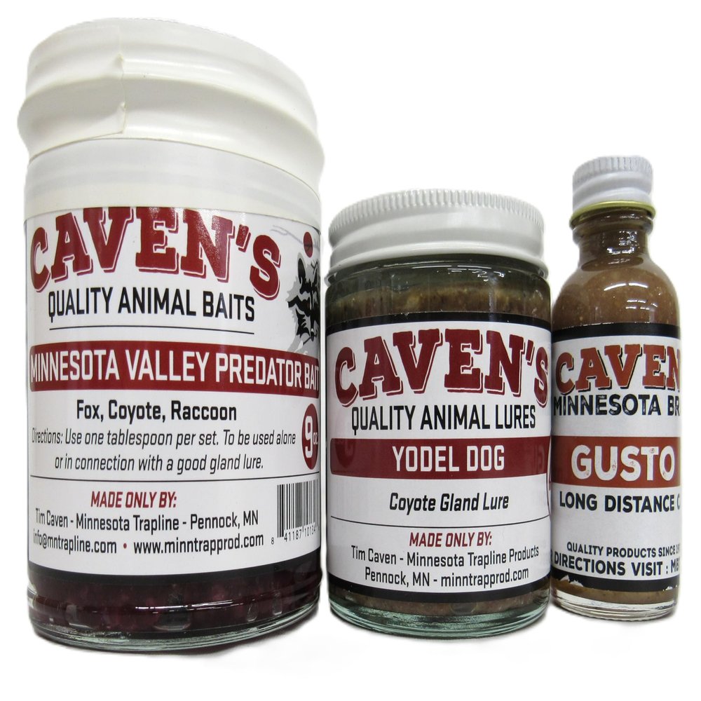 Cavens Predator Coyote Bait and Lure Kit MN Valley Yodel Dog Gusto K-33