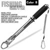 AOHRO Super Long Type 15.4in Fishing Lip Gripper Fish Plier Set Hand Grip Portable Stainless Steel Fishing (Blue) view 4