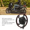 16in Hub Motor, 55N High Efficiency Fat Tire Cycling Hub Motor for Electric Motorcycles view 3