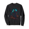 Grim Reaper With Scythe - Spooky Scary Halloween Costume Sweatshirt view 1