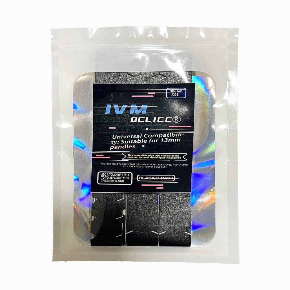 Pickleball Paddle Edge Guard Tape Pickleball Edge Tape Pickleball Paddle Protection Tape Pickleball Edge Guard Tape Without Wrinkles/ (Black, 26mm)