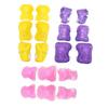 BESPORTBLE 12pcs Boys and Girls Protective Gear Elbow Pads Knee Pads Wrist Guards for Cycling Skateboarding Roller Skating Comfortable Stylish Design Butterfly view 4