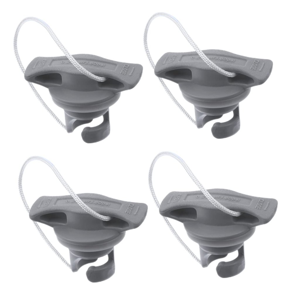 4pcs Wear-Resistant Replaceable Valves Caps for Inflatable Boats Professional High-Pressure for Kayaks Canoes Boards Easy Installation