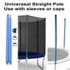1 Large Universal Straight Trampoline Pole (1 Lower, 1 Upper That fit Together) - fits All 8ft-17ft view 2
