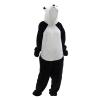 Adult Animal Onesie Pajamas for Women Funny Winter Cute One Piece Sleepwear Womens Soft Nightwear White view 3