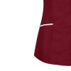 Housekeeping Scrubs for Women Short Sleeve V Neck Nurse Shirt Womens Stretch Medical Uniform Scrub Tops Red view 2