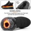 Aomigoct Winter Snow Boots for Women Waterproof: Fur Lined Warm Womens Boots Anti Slip Hook Loop Comfortable Booties Outdoor view 4