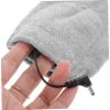 VANZACK 1pair Intelligent Heating Socks for Men Women Stylish Warm Winter Stockings USB Rechargeable Safe Comfortable for Cycling Camping Climbing Fits Random Style view 2