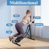kitneed Ab Machine Abdominal Workout Machine Home Gym Exercise Machine with LCD Display, Slope Adjustment Fitness Equipment Silent Roller Core Strength Trainers for Abdomen Arms Back Legs Exercise view 4