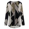 Womens Tunics or Tops to Wear with Leggings Long Sleeve Loose Fit Fall Clothes Crewneck Gradient Comfy Shirts Blouses view 4