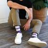 For Bare Feet NCAA TCU HORNED FROGS Friday Dress Sock Team Colors Large view 2