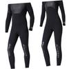 INOOMP One-Piece Women Wetsuit Long Sleeve Sun Protection Breathable Diving Suit for Swimming and Snorkeling XL Black view 4