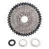 Airshi Electric Bicycle Cassette, Electric Bicycle 9 Speed Cassette 1242T Skeletonized for Bicycle Repairing view 4