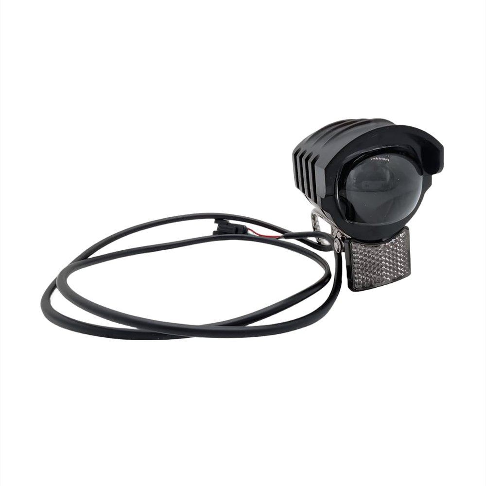 Original Headlight for Baicycle Xiaobai S1 12 inch Folding Electric Bicycle Front Lamp Replace Accessories