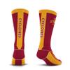 For Bare Feet NCAA IOWA STATE CYCLONES MVP Crew Sock Team Color Medium view 1