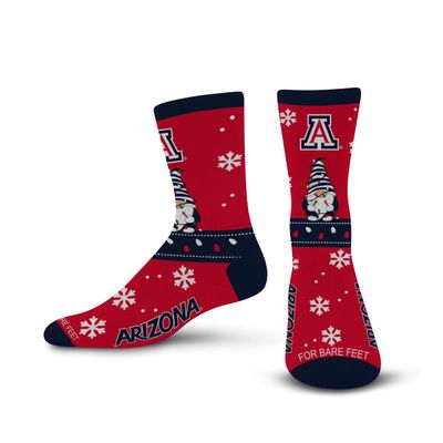 For Bare Feet NCAA ARIZONA WILDCATS Holiday Sweater Gnome Team Colors Large