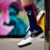 For Bare Feet NFL NEW ENGLAND PATRIOTS MVP Crew Sock Team Color Medium view 3