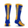 For Bare Feet NCAA SOUTH DAKOTA STATE JACKRABBITS MVP Crew Sock Team Color Medium view 1