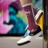 For Bare Feet NCAA MISSISSIPPI STATE BULLDOGS MVP Crew Sock Team Color Medium view 3