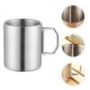 BESPORTBLE Stainless Steel Folding Camping Mug Double Insulated Travel Cup Portable Drinkware for Outdoor Adventures Ergonomic Design Capacity view 4