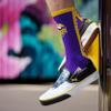 For Bare Feet NFL MINNESOTA VIKINGS MVP Crew Sock Team Color Medium view 3