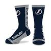 For Bare Feet NHL ST. LOUIS BLUES MVP Crew Sock Team Color Youth view 2
