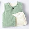 Baby Infant Cotton Vest Winter Warm Sleeveless Jacket aistcoat Unisex Infant Padded Outwear (Green, 4-5 Years) view 2