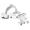 Kurtvenid 3.5X Headband Binocular Loupes Brightness Spot Ajustable 5W Headlamp DY-106 White view 1