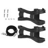 1 Pair Pedal Straps Pedal, Adjustable Plastic Anti Slip Pedal Fixed Straps Toe Clips Strap for Bicycle Mountain view 1