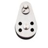 DOITOOL 2pcs Practical Stainless Steel Pulley System with Nylon Rope for Heavy Load Lifting Durable and Corrosion Resistant for Material Handling and Moving view 4