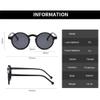 HPIRME Retro Round Sunglasses Vintage Small Frame Sun Glasses Style Driving Eyewear UV400,5,One size view 2
